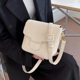 Flap Crossbody Bag for Women PU Leather Shoulder Bag