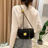 Small PU Leather Flap Crossbody Bag Women Chain Shoulder Handbag SG391