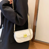 Small PU Leather Flap Crossbody Bag Women Chain Shoulder Handbag SG391