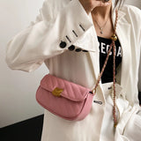 Small PU Leather Flap Crossbody Bag Women Chain Shoulder Handbag SG391