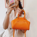 Small PU Leather Shell Shoulder Crossbody Bags Summer Lady Handbags