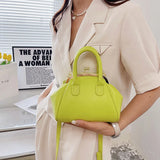 Small PU Leather Shell Shoulder Crossbody Bags Summer Lady Handbags