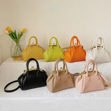 Small PU Leather Shell Shoulder Crossbody Bags Summer Lady Handbags