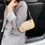 Small PU Leather Shoulder Bags for Women Hand Bags Chain Lizard Pattern Handbags