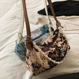 Small PU Leather Underarm Bag for Women Totes Shoulder Bag