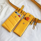Small PU Leather Waist Bag Waist Belt Bag Crossbody Chest Bags Girl Fanny Pack