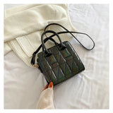 Geometric Quilted Shoulder Bag for Women