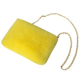Plush Crossbody Shoulder Bag for Women