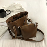 Retro Bucket Crossbody Bag Ladies Messenger Bag Trending Tote Handbag