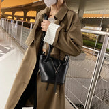 Retro Bucket Crossbody Bag Ladies Messenger Bag Trending Tote Handbag