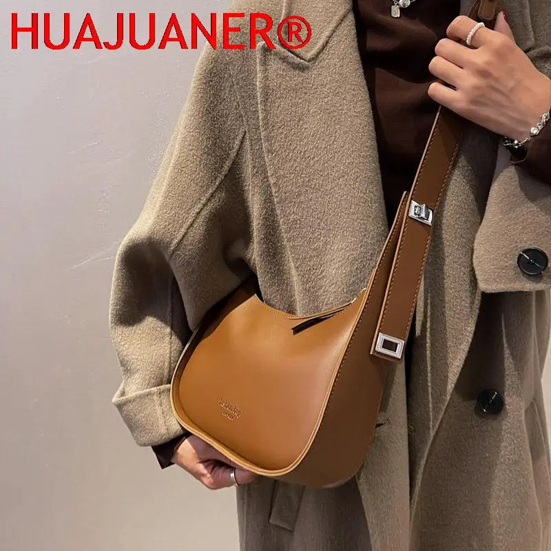 Vintage Bucket Crossbody Bag Women's Shoulder Handbag