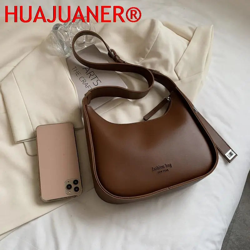 Vintage Bucket Crossbody Bag Women's Shoulder Handbag