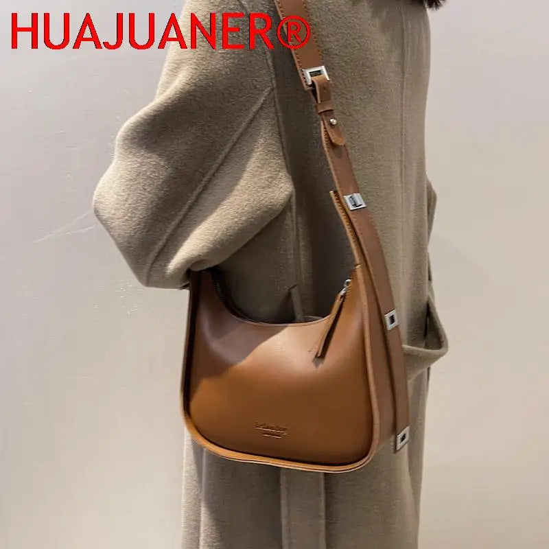 Vintage Bucket Crossbody Bag Women's Shoulder Handbag