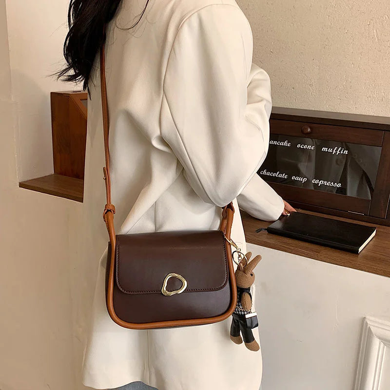 Vintage Chain Messenger Bag Women's Handbag