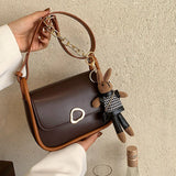 Vintage Chain Messenger Bag Women's Handbag