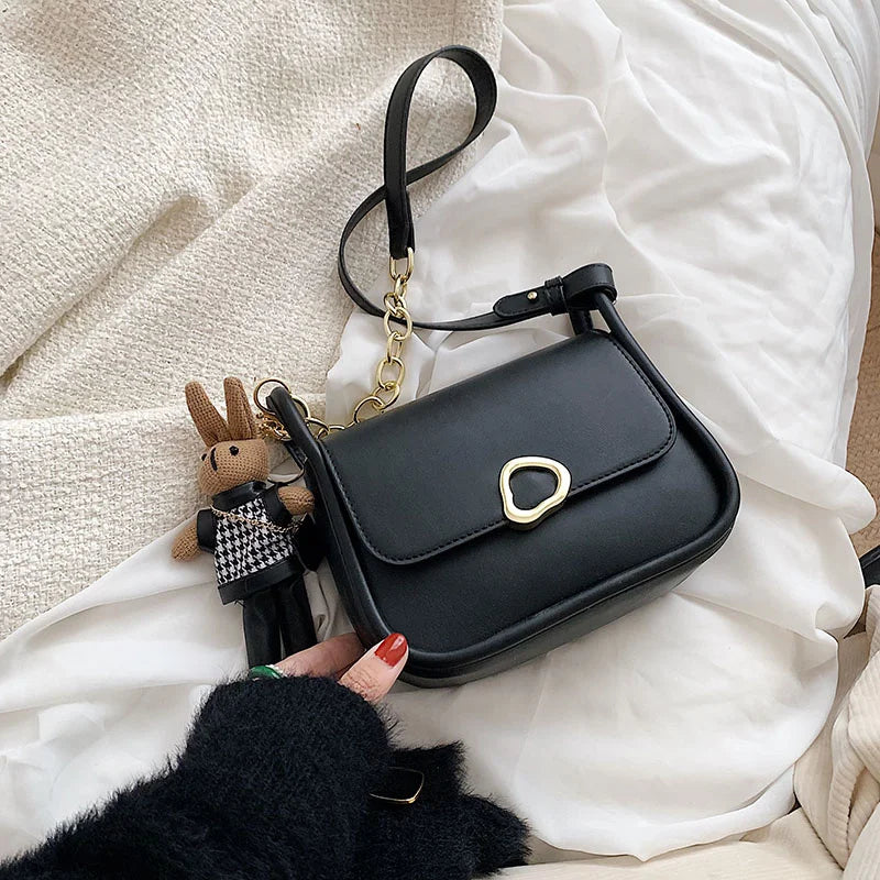 Vintage Chain Messenger Bag Women's Handbag