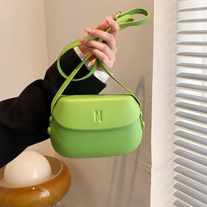 Women's Small Pu Leather Shoulder Crossbody Bag Messenger Handbag