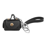 Small Purse Keychain Wallet Pouch Portable Storage Bag PU Leather