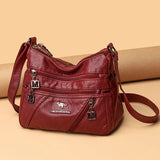 Soft Leather Crossbody Bags for Women Female Shoulder Bags Tote Bag