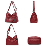 Soft Leather Crossbody Bags for Women Female Shoulder Bags Tote Bag
