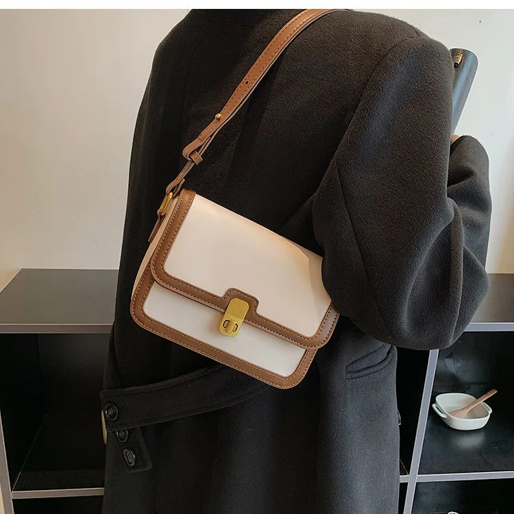 Retro Flap Shoulder Purses Vintage Handbags Women Purses and Handbags