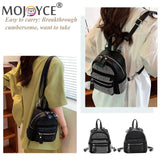 Rhinestone Backpack Women Crystal Shoulder School Bags Storage Tote