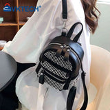 Rhinestone Backpack for Women Crystal Travel Shoulder Bag