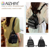 Small Rhinestone Backpack for Women Crystal Traveling Shoulder Bag