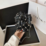Small Rivet Women Purse With Chain, High Purses and Handbags