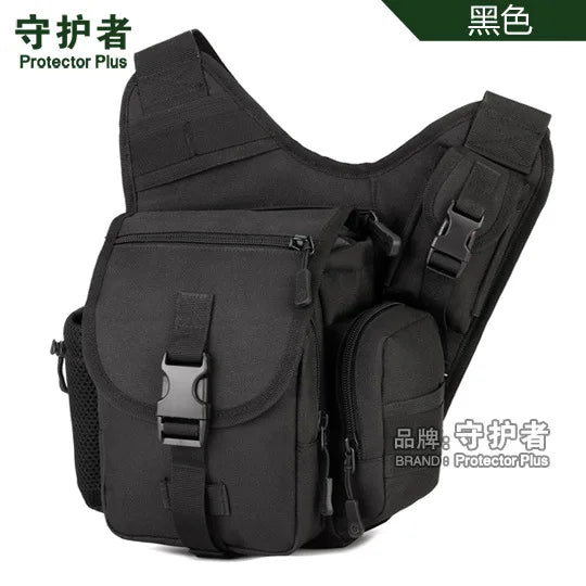 Military Biking Messenger Bag Camouflage Army Green A2676