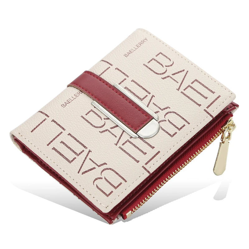 Small Lightweight Travel Money Purse with Zippered