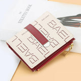 Small Lightweight Travel Money Purse with Zippered