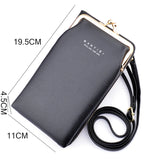 Soft Leather Cell Phone Bag Ladies Crossbody Bag Purse Mini Sac