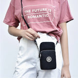 Small Nylon Shoulder Bag for Women