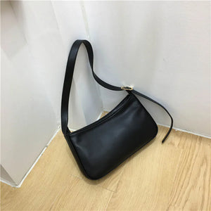 Vintage Leather Small Shoulder Bag for Women