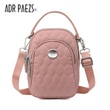 Mini Women Shoulder Bags High Female Phone Clutch Diamond Lattice