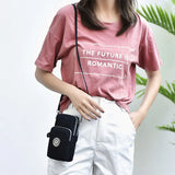 Small Shoulder Bags Nylon Women Mobile Phone Bags Mini Female
