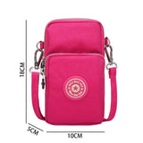Small Shoulder Bags Nylon Women Mobile Phone Bags Mini Female Messenger Purse La