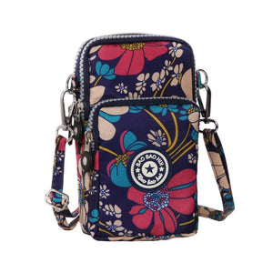 Small Shoulder Bags Nylon Women Mobile Phone Bags Mini Female Messenger Purse La