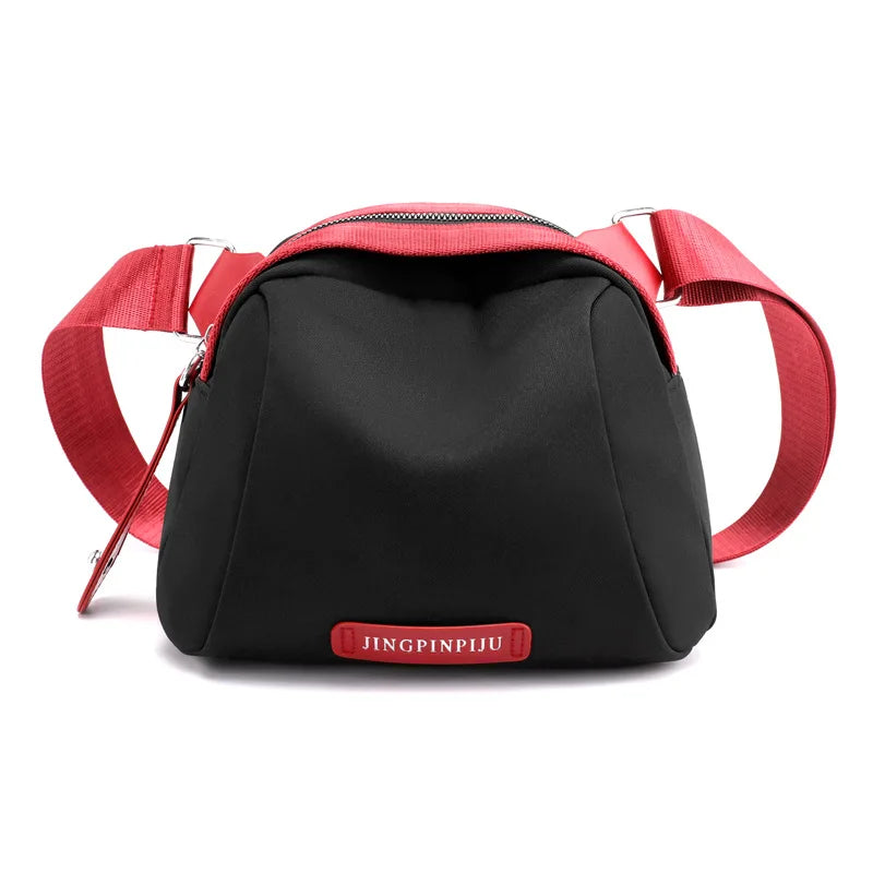 Nylon Mini Shoulder Bag for Women CrossBody Purse Lady Wallet