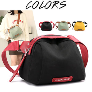 Nylon Mini Shoulder Bag for Women CrossBody Purse Lady Wallet
