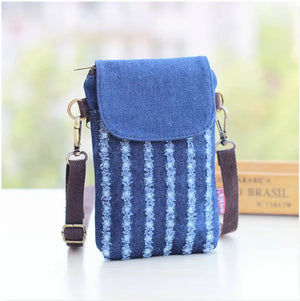 Nylon Shoulder Bag Mini Messenger Purse Lady Wallet Crossbody Mobile Bag