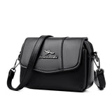Small Leather Shoulder Bag Women's Purse Handbag Lady Sac A Main Femme