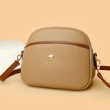 Split Leather Shell Purses Crossbody Bags for Women
