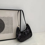Women's Small Shoulder Bag Elegant Handbag Woven Messenger