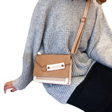 Small Size Shoulder Bag PU Leather Crossbody Bag for Girls Women