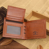 Slim Famous Handy Portfolio Leather Men Wallet Purse Male Clutch Bag
