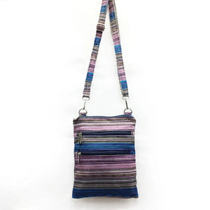 Boho Crossbody Bag for Women Cotton Messenger Sling Bag