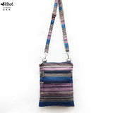 Boho Crossbody Bag for Women Cotton Messenger Sling Bag