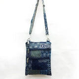 Boho Crossbody Bag for Women Cotton Messenger Sling Bag